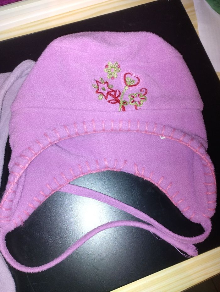 Lot de 2 bonnets fille 4-6ans - photo numéro 2