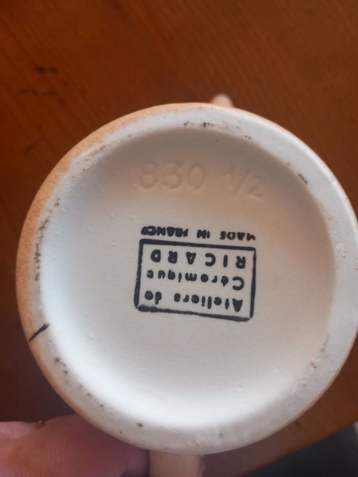 Carafe 1/2 litre ricard - photo numéro 6