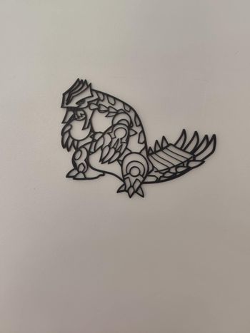 Décoration murale Pokémon Groudon