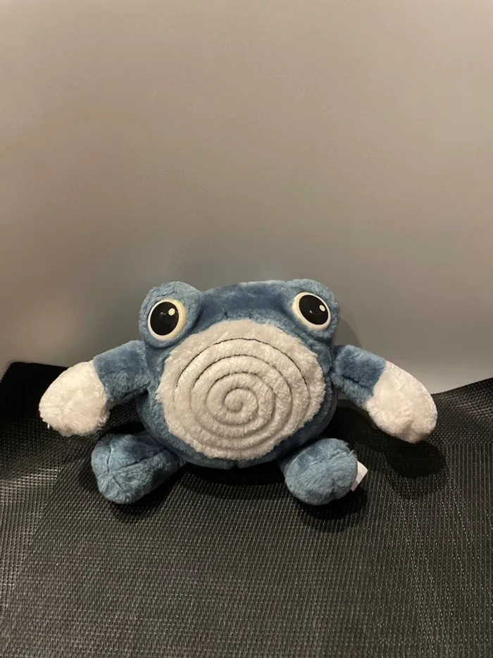 Pokémon Peluche vintage Tetarte Poliwhirl 16cm Nintendo Hasbro créatures game freak officielle 1999