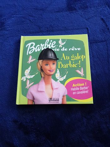Livre Barbie vie de rêve Au galop Barbie