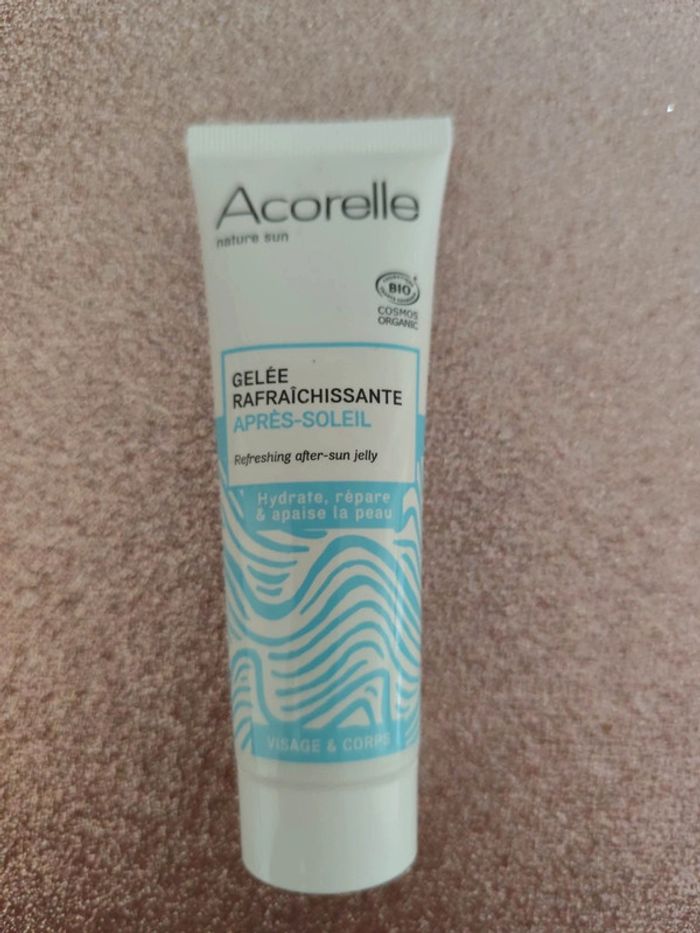 Gelée rafraîchissante Bio après soleil Acorelle
