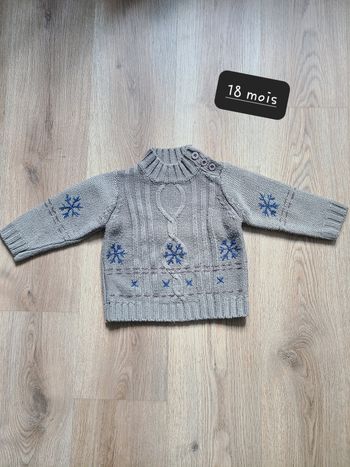 Pull chaud
18 mois