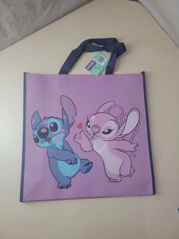 Sac Stitch, pochette, tote bag Stitch,  shopping Stitch