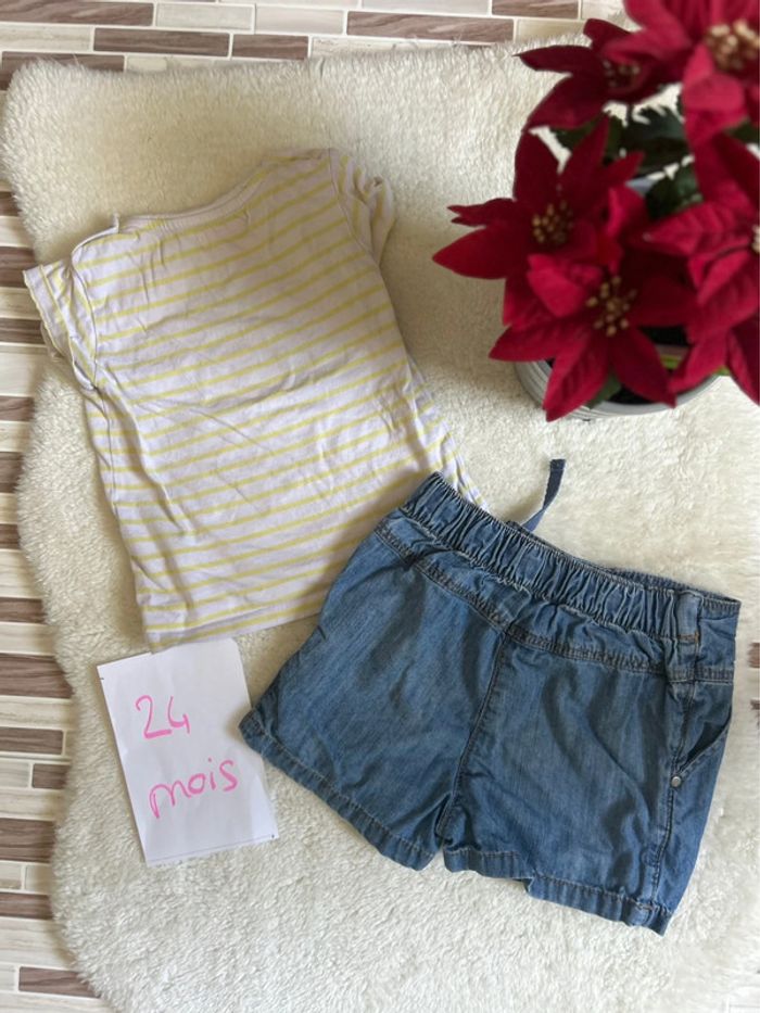 Ensemble fille ~ Gémo ~ 24 mois - photo numéro 5