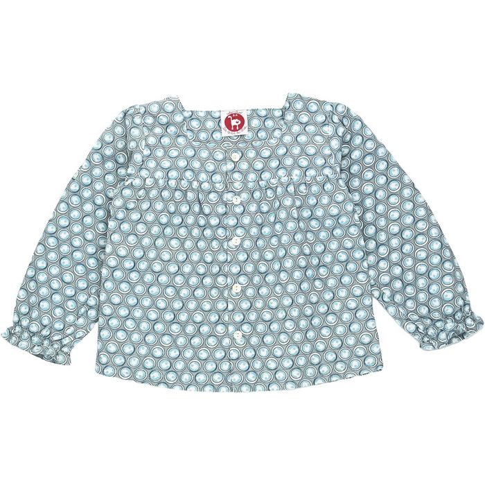 Blouse à manches longues 24 mois en coton bio La Queue du Chat