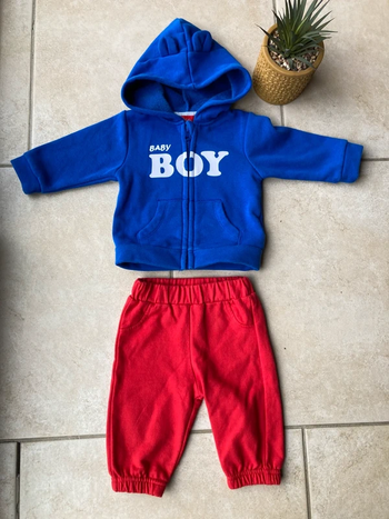 Ensemble garçon taille 6 mois