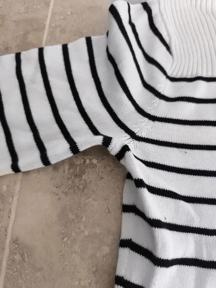 Pull-over coton col boutonné femme Lauren Ralph Lauren taille M - photo numéro 14