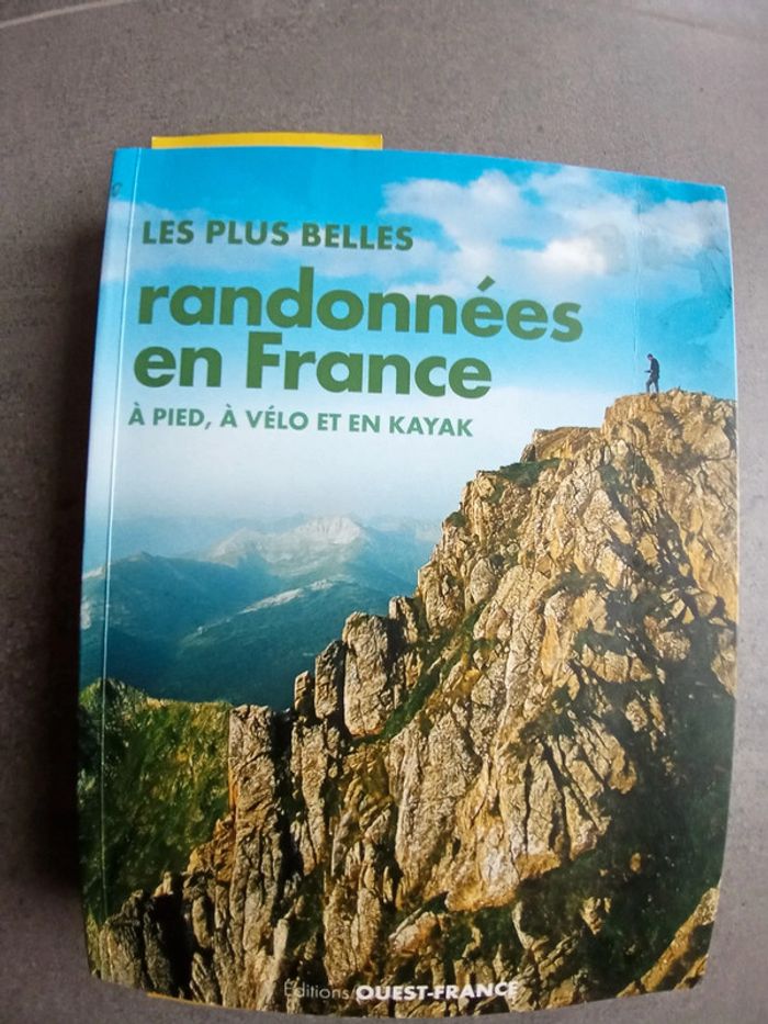 Livre les plus belles randonnées en France