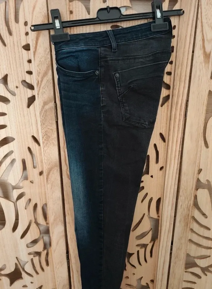 Jean skinny bicolore T 36 Ikks - photo numéro 4