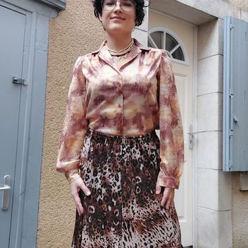 Magnifique blouse Vintage pour 38/40