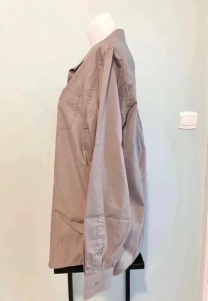 Chemise gris taupe - photo numéro 2