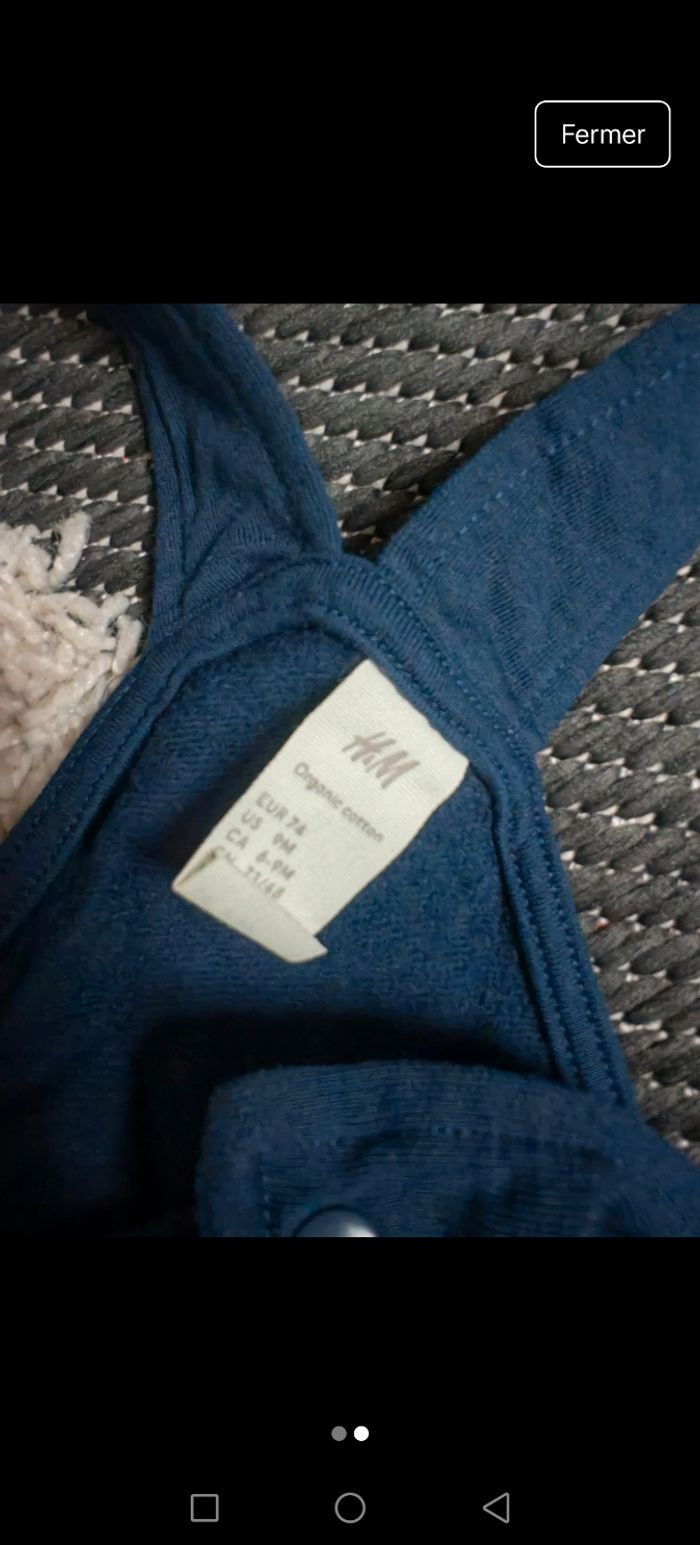 Salopette h et m - photo numéro 2