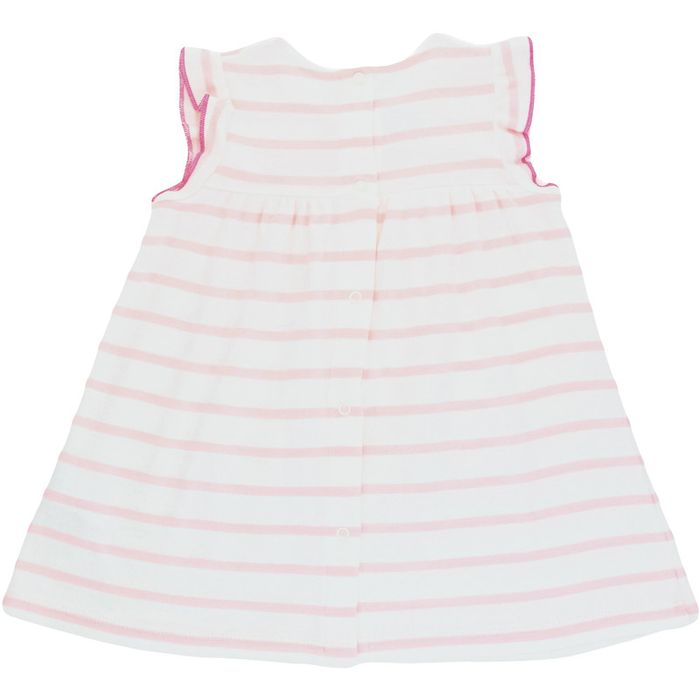 Robe à manches courtes 6 mois en coton Petit Bateau - photo numéro 2