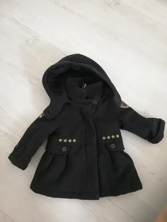 Manteau chaud 6 mois 67cm Orchestra - photo numéro 3