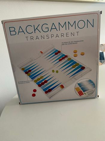 Backgammon transparent 