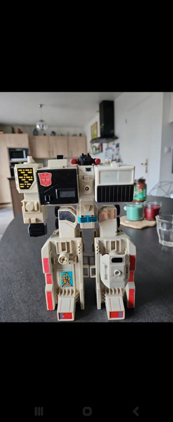 Figurine vintage transformers metroplex - photo numéro 11