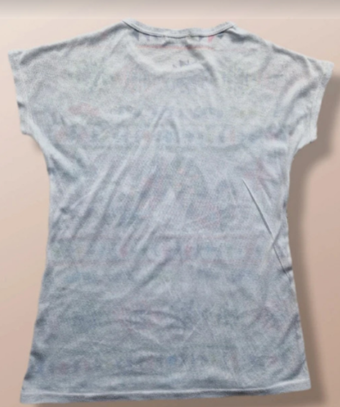 👕T-shirt graphique multicolore Piaoya Taille 12 ans - photo numéro 2