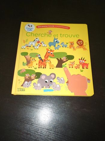 Livre mon premier cherche et trouve neuf animaux