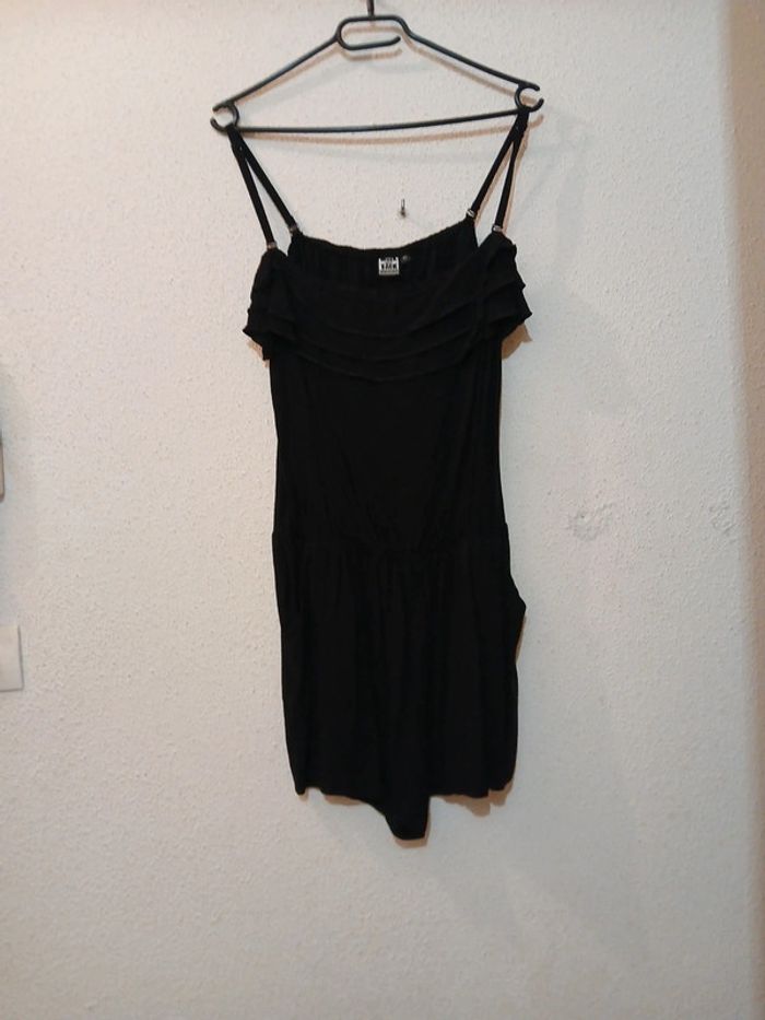 Combi short noir basic élastique " Walk and talk " taille 40