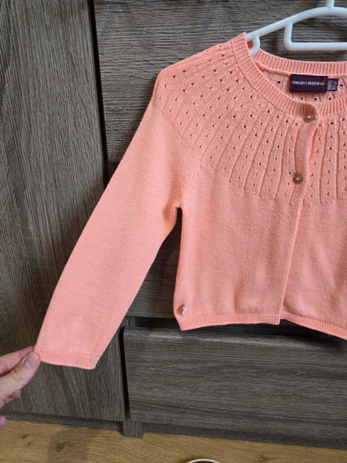 Vêtement Bébé Fille - Ensemble Robe + Gilet - Sergent Major - 18 mois 80 cm - photo numéro 13