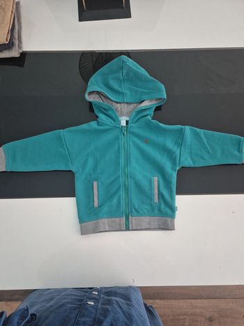 Gilet zippé 12 mois