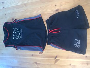 Polo & short basket 8 ans Mc Kenzie TBE