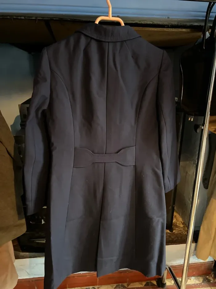 Manteau long bleu - photo numéro 3