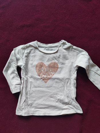 Haut manches longues 12 mois