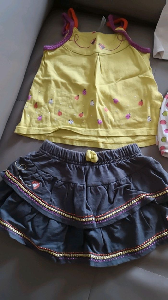 2 ensembles bébé fille été - photo numéro 3