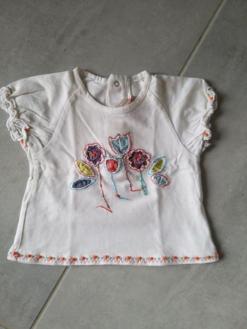 T-shirt manche courte en 6 mois