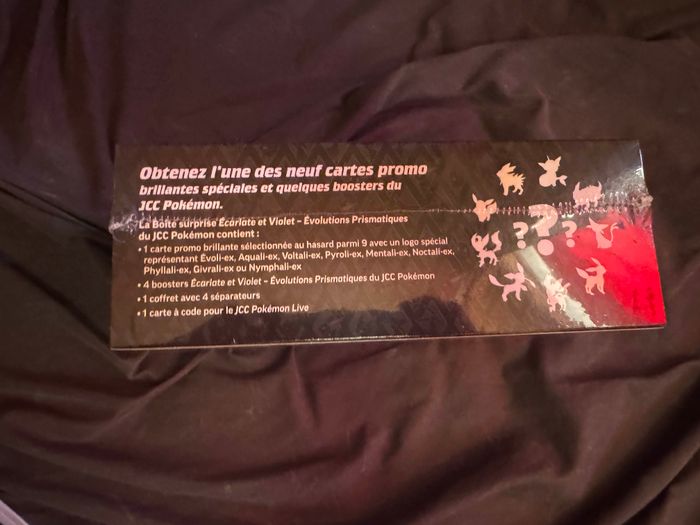 Boîte surprise évolution prismatique - pokemon - photo numéro 3