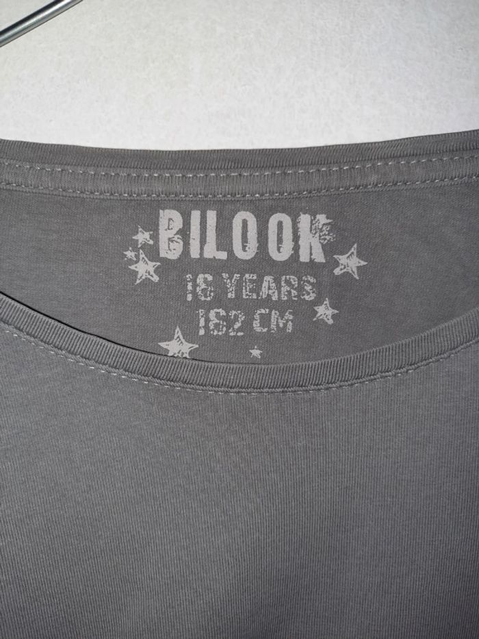 Haut manches longues gris - Taille 16 ans - photo numéro 3