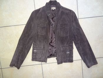 Veste croute de cuir T38