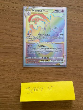 Mewtwo vstar rainbow
