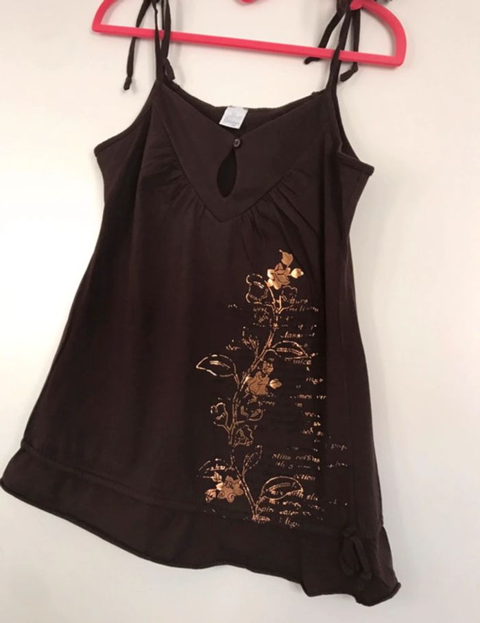 Top marron - photo numéro 5