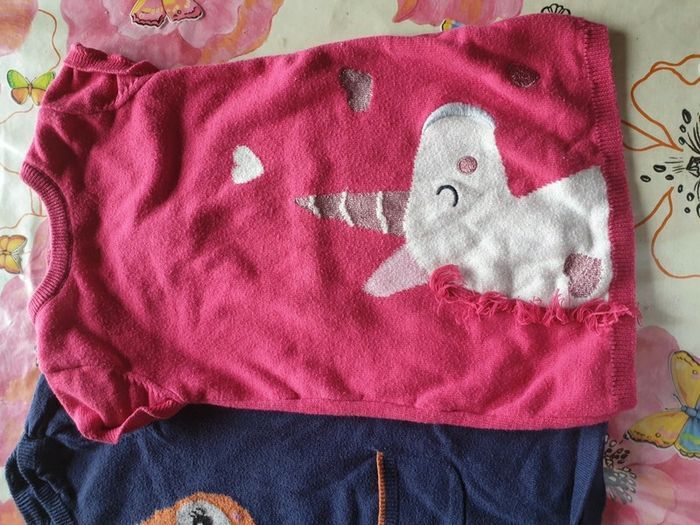 Lot de 2 robe hivers + 1 bodys hivers +gilet offert - photo numéro 4