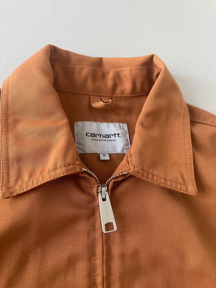 Veste carhartt homme marron camel taille S très bon état – idéale printemps 2025 - photo numéro 3