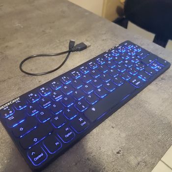 Clavier Bluetooth rétroéclairer