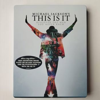 MICHAEL JACKSON - This Is It - BLU-RAY STEEL BOOK COLLECTOR'S EDITION (occasion)