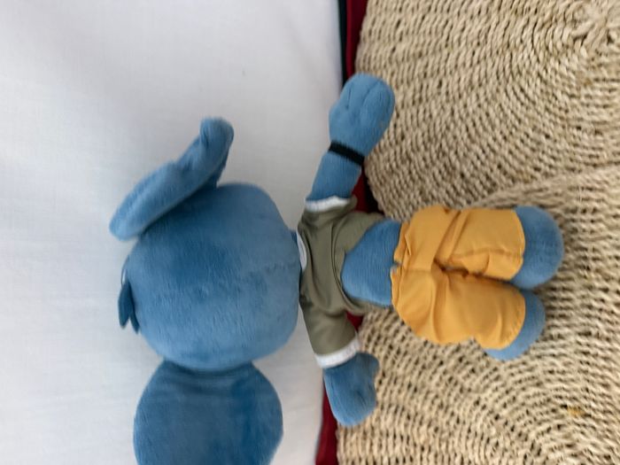 Peluche Koala SANDAYA Camping Koolaya Do You ? bleu jaune - photo numéro 3