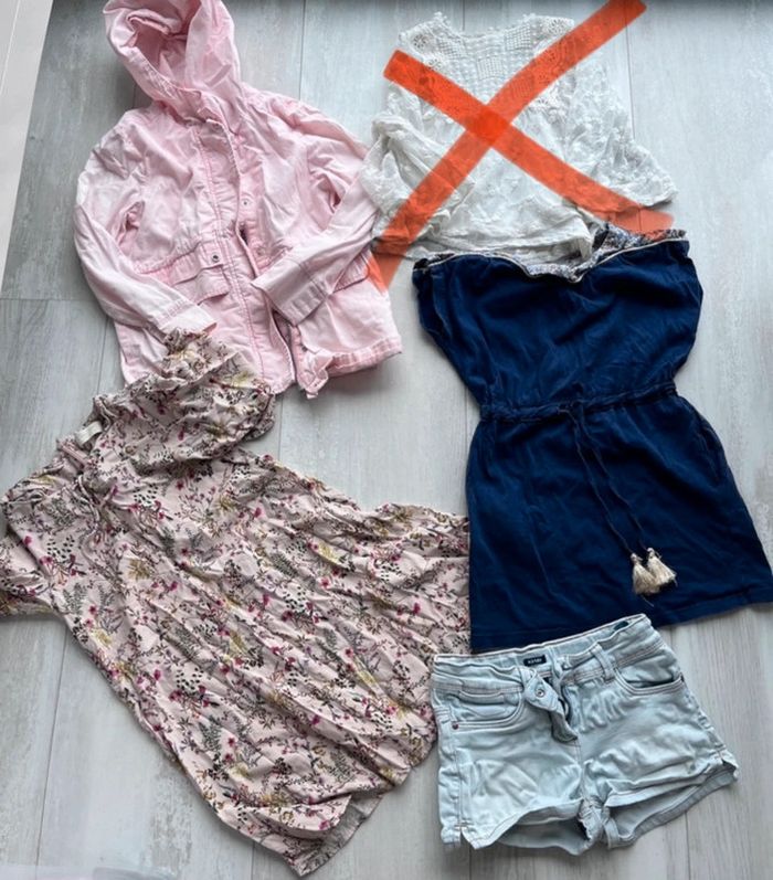 Lot de 33 vêtements fille 8 ans - photo numéro 4