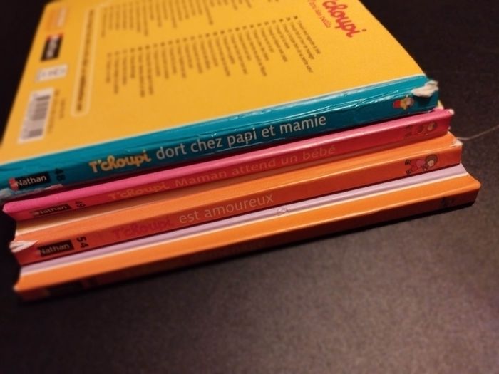 Lot de 4 Livres enfant Nathan T'choupi - photo numéro 7