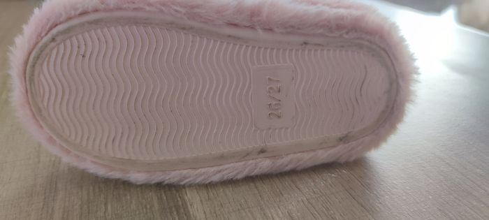 Chaussons roses fille pointure 26/27, chausson mouton - photo numéro 5