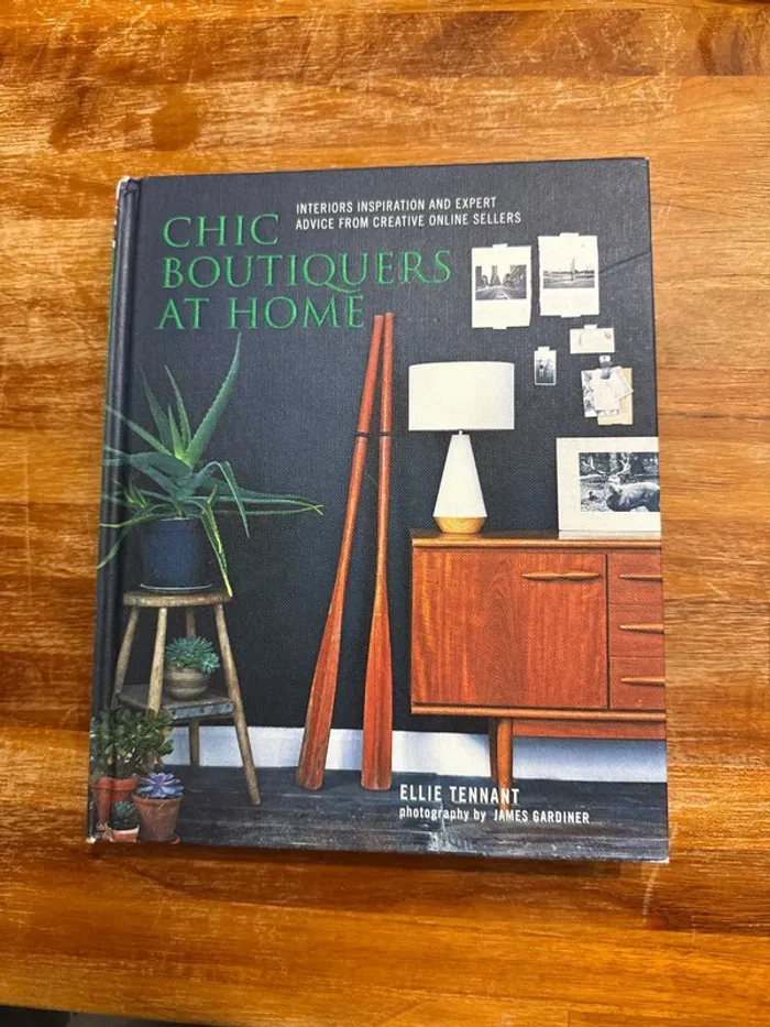 Livre chic, boutiquers à home