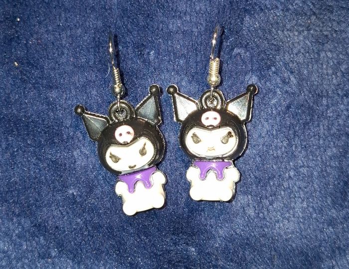 Boucles d'oreilles Kuromi