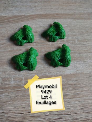 Playmobil 9429 lot 4 feuillages