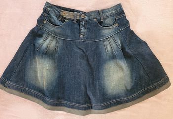 Jupe en jean Benetton
