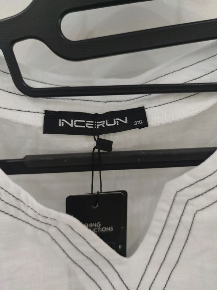 Blouse blanche taille 3XL neuve - photo numéro 2