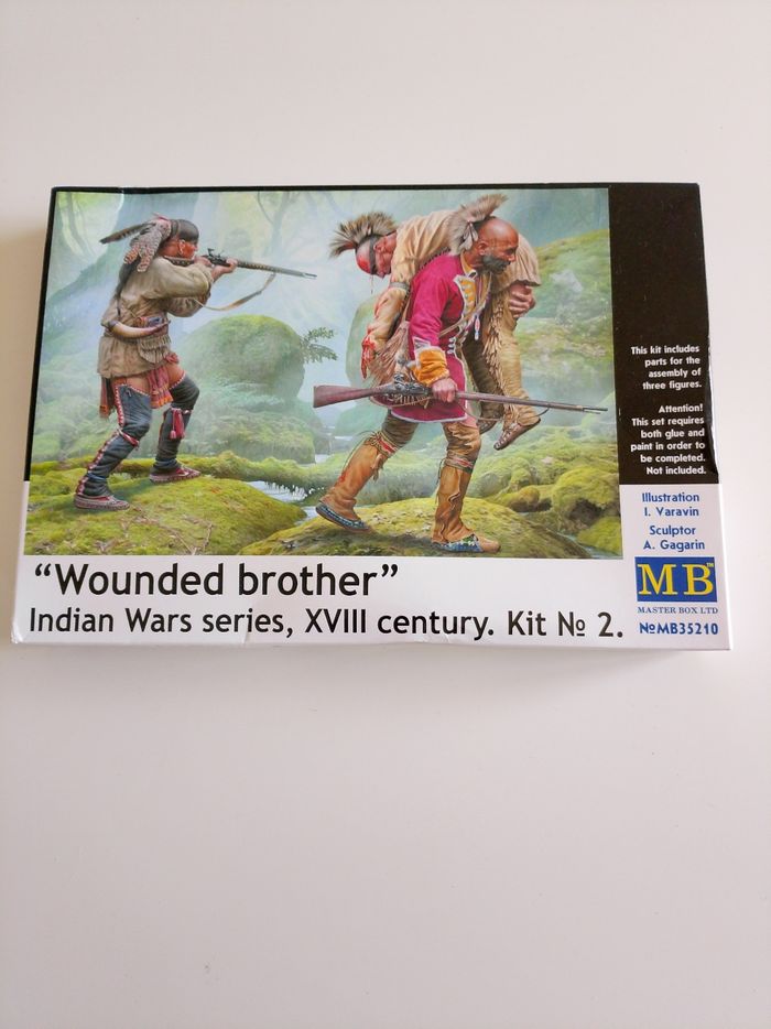Master box modele réduit wounded brother mb35210 neuf